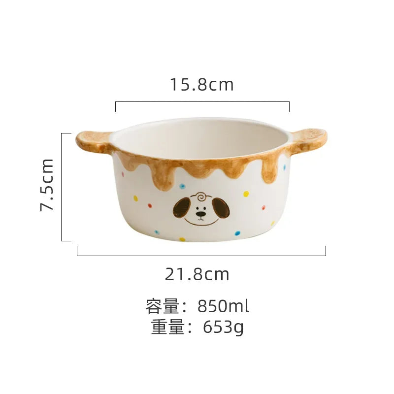Cartoon Ceramic Tableware