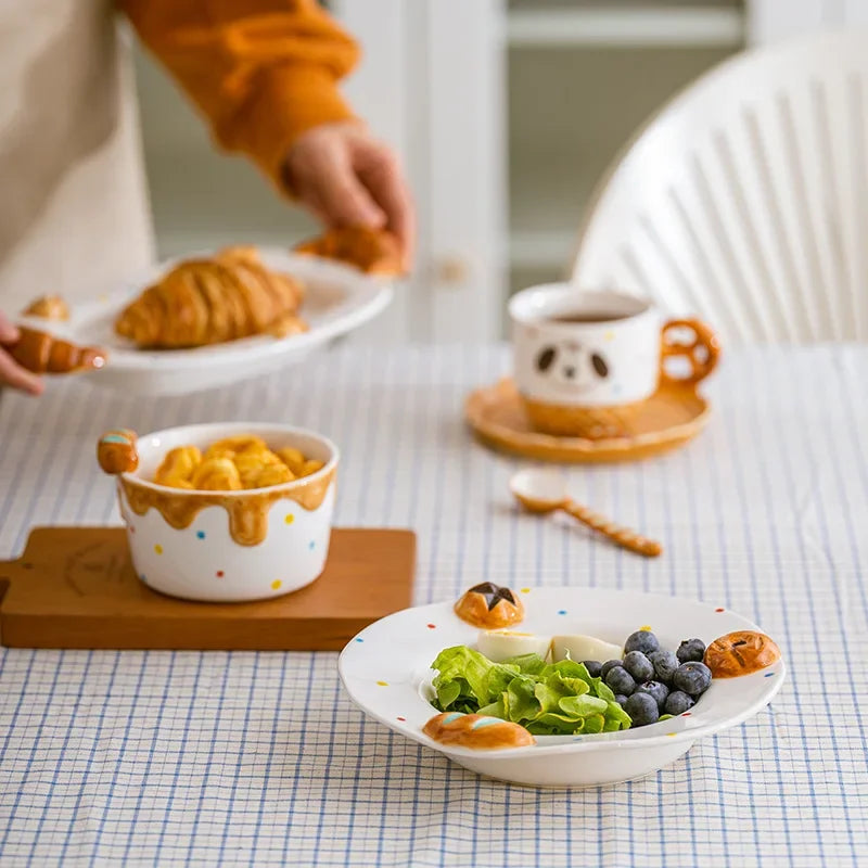 Cartoon Ceramic Tableware