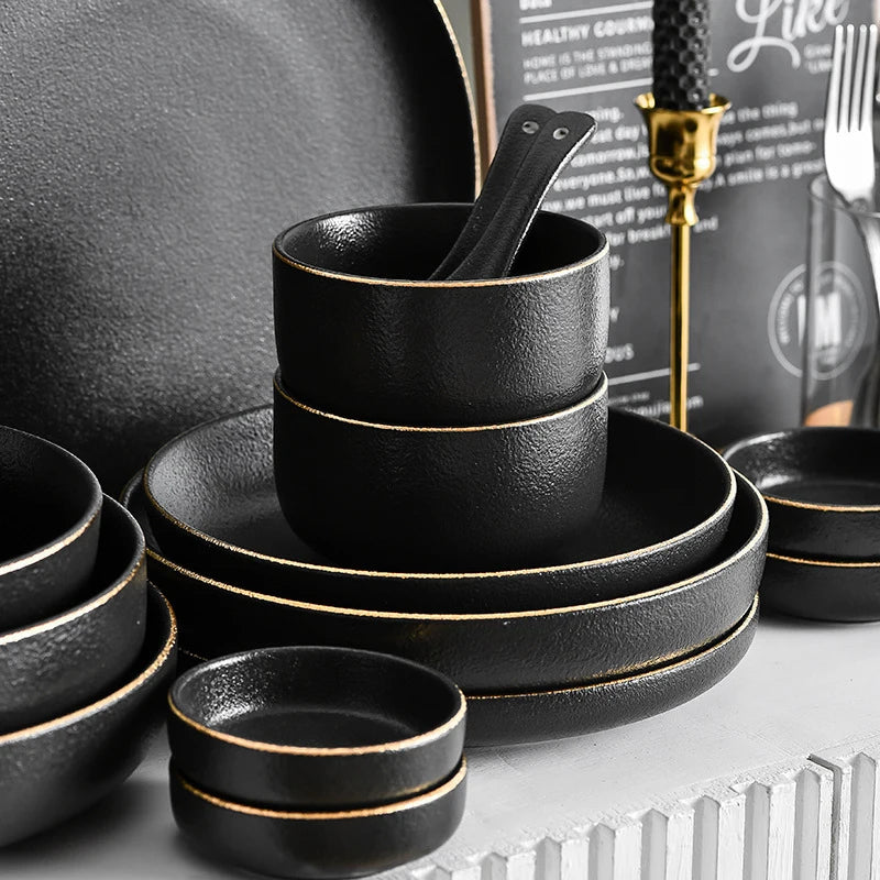 Black Ceramic Cutlery