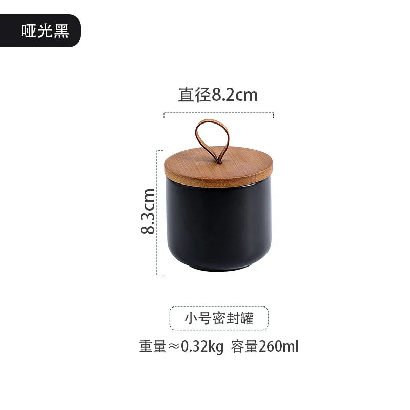 Nordic Ceramic Storage Jar