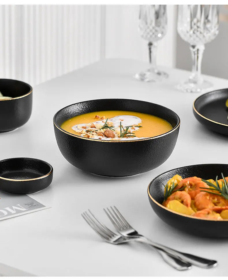 Black Ceramic Cutlery