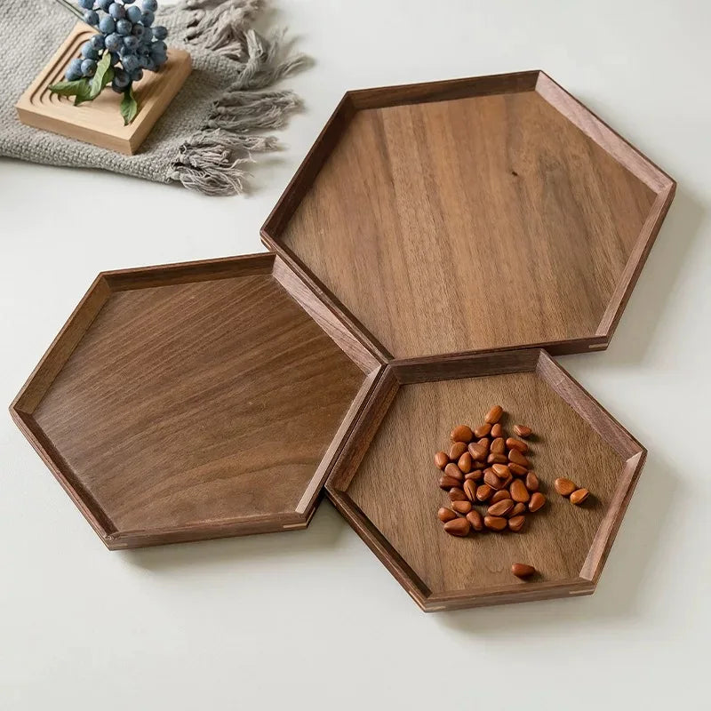 Black Walnut Solid Wood Tray