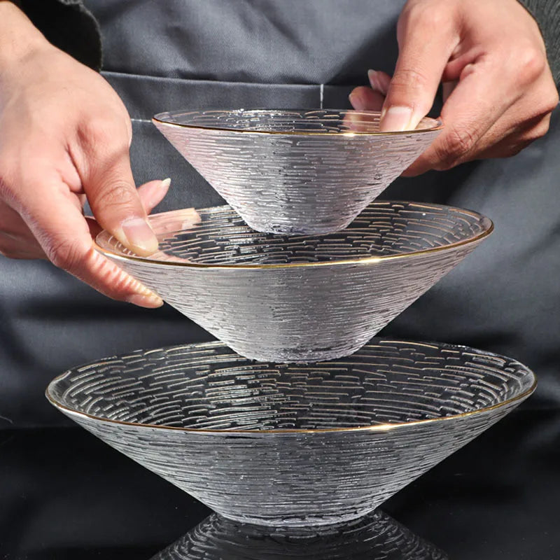 Glass Plate Household Transparent Tableware