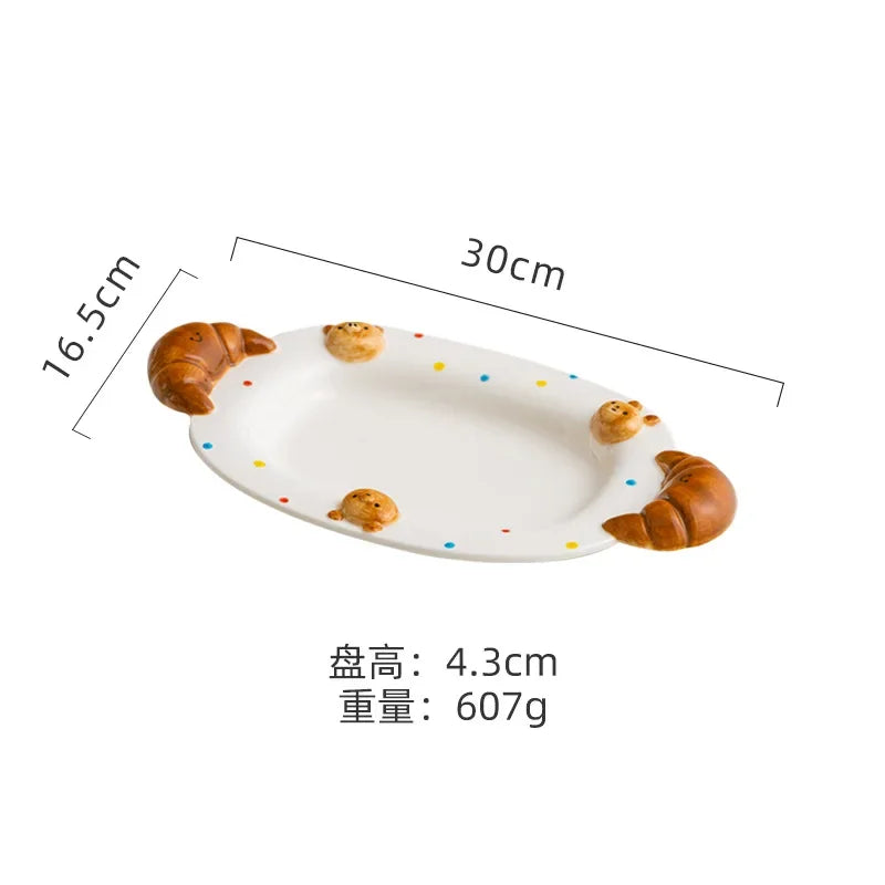 Cartoon Ceramic Tableware