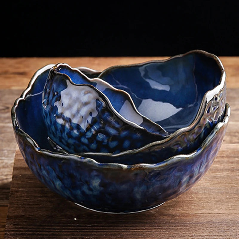 Kiln-Fired Irregular Ceramic Plate