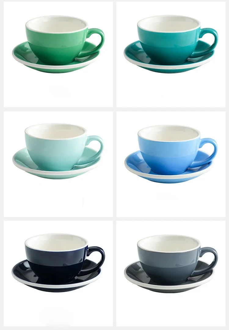 American Ceramic Coffee Cup Set