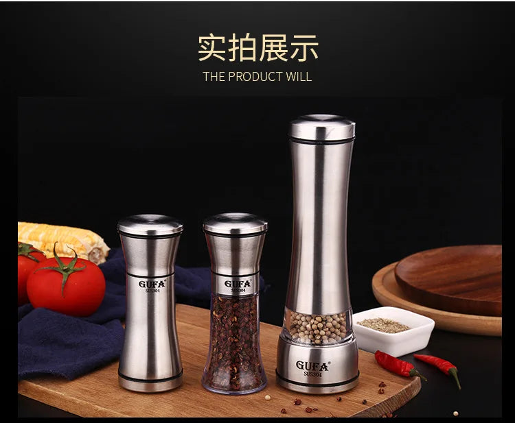 Creative Pepper Grinder Stainless steel