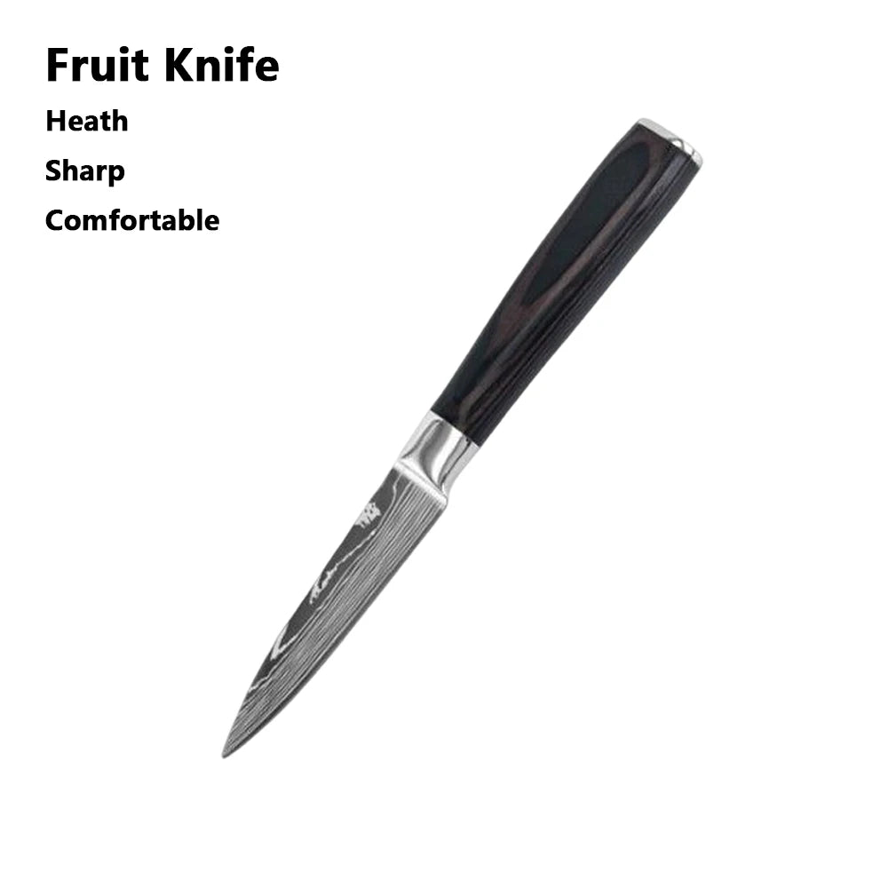 Hikari Series Laser Damascus Knife Collection