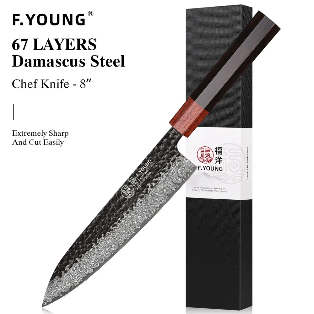 F.YOUNG Hand-Forged Japanese Chef Knife