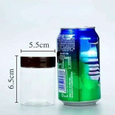 10pcs Food Storage Jars With Coffee Lid
