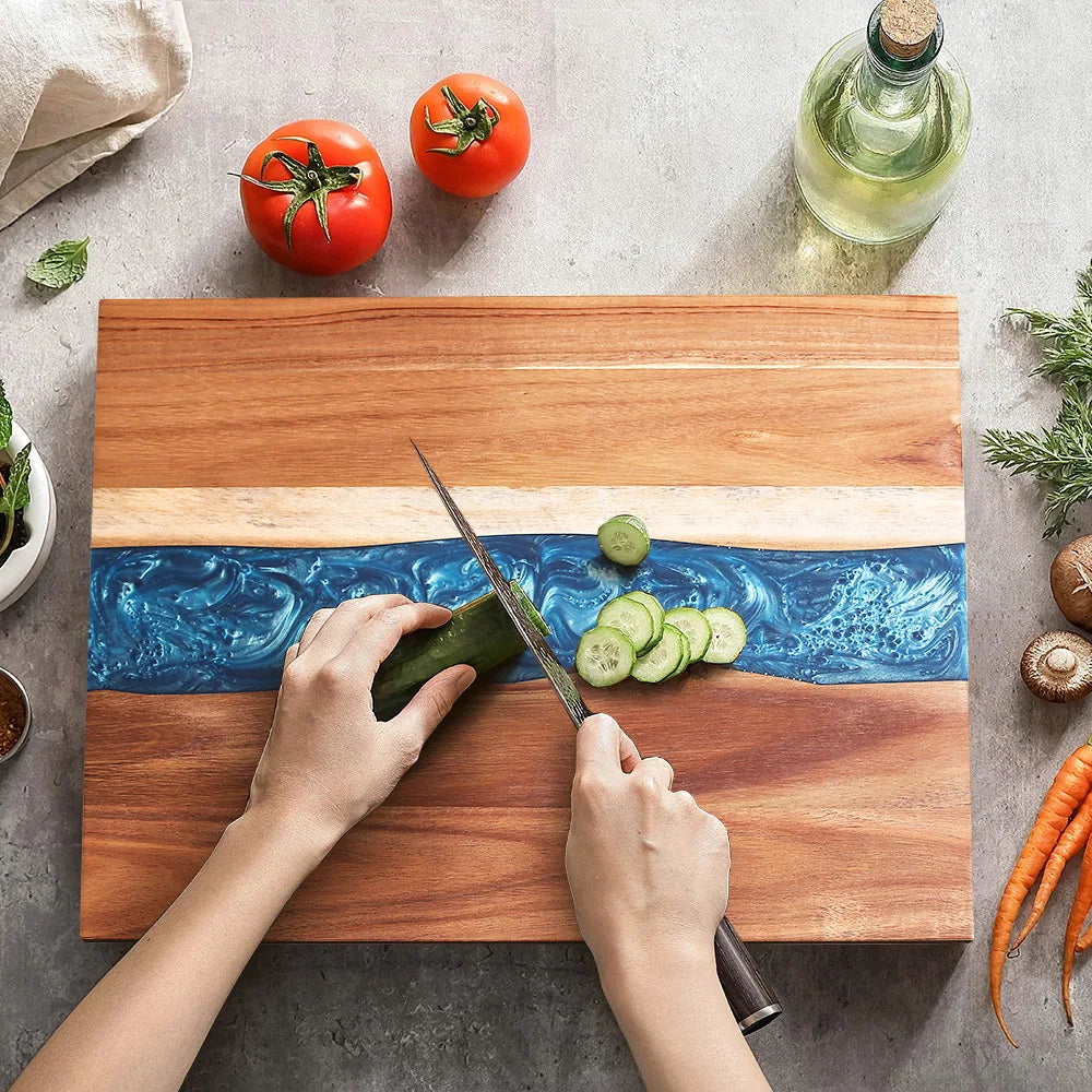 Acacia Wood Resin Cutting Board