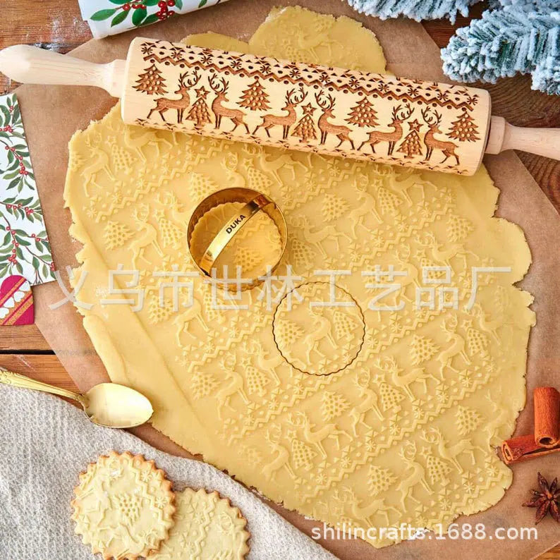 Cartoon Animal Pattern Rolling Pin