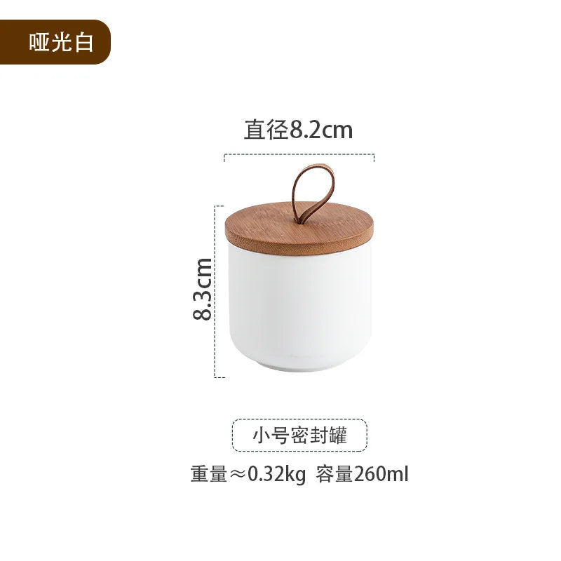Nordic Ceramic Storage Jar