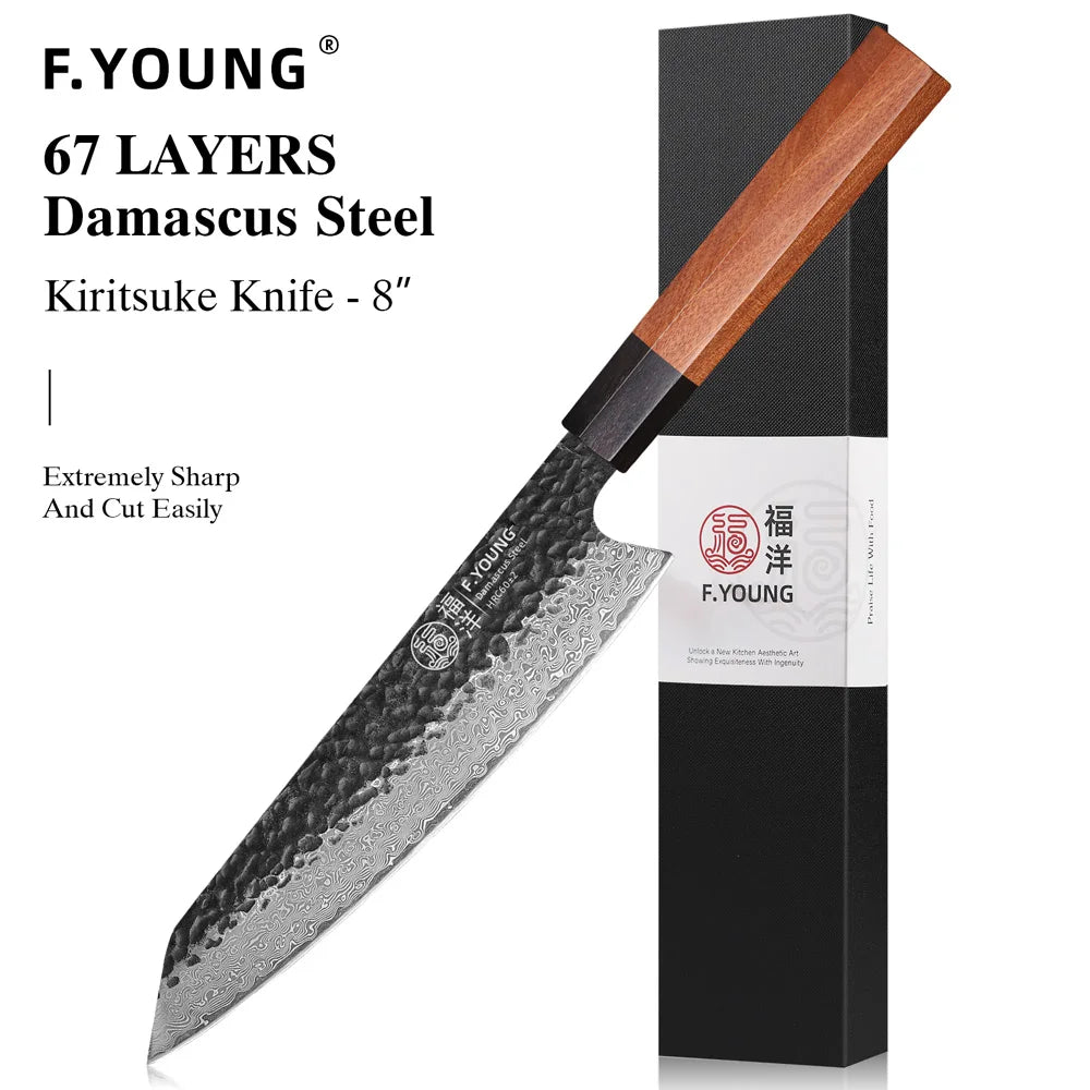 F.YOUNG Hand-Forged Japanese Chef Knife