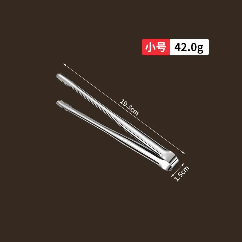 Stainless steel tongs