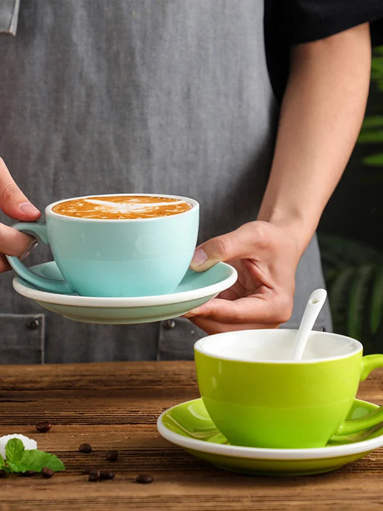 American Ceramic Coffee Cup Set