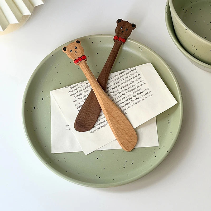 Retro Style Matte Green Ink Splashing Ceramic Tableware