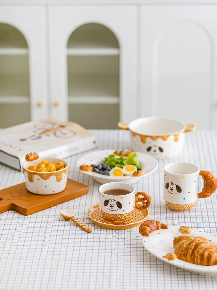 Cartoon Ceramic Tableware