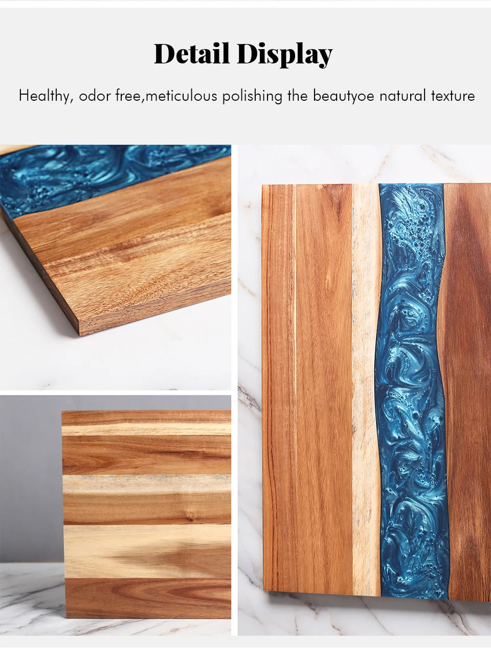 Acacia Wood Resin Cutting Board