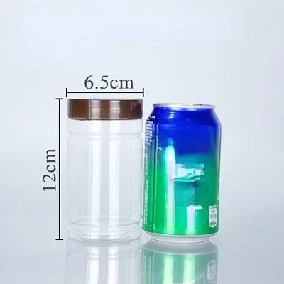10pcs Food Storage Jars With Coffee Lid