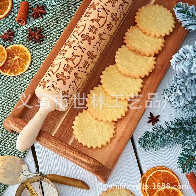 Cartoon Animal Pattern Rolling Pin