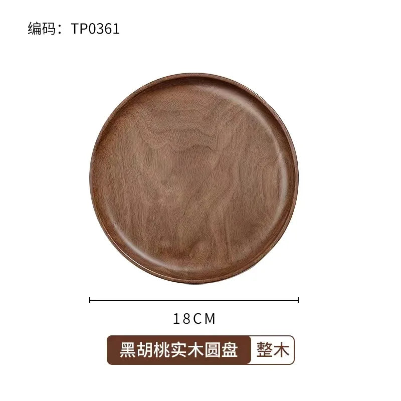 Black Walnut Solid Wood Tray