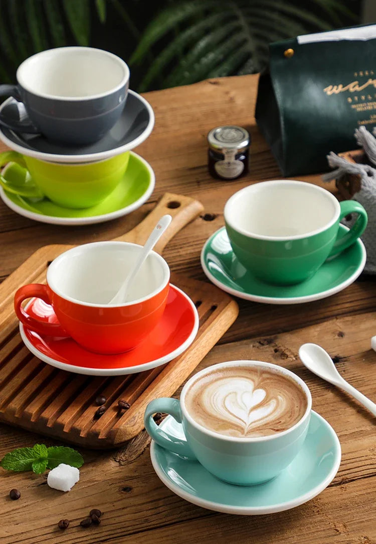 American Ceramic Coffee Cup Set