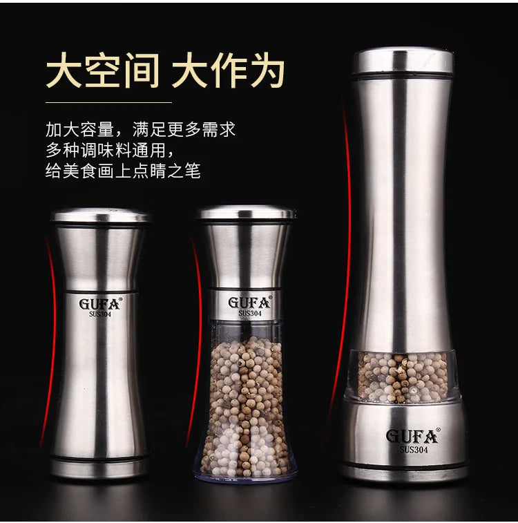 Creative Pepper Grinder Stainless steel