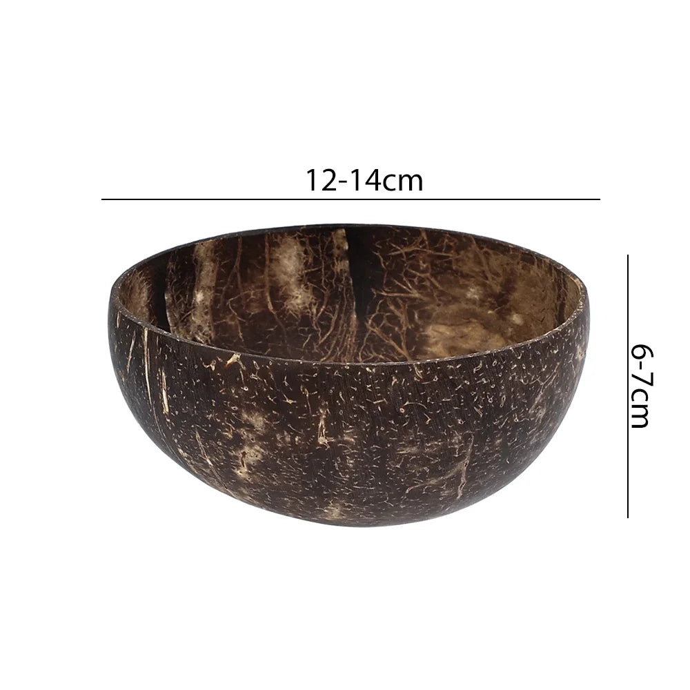 EcoNaturals Coconut Shell Bowl Set