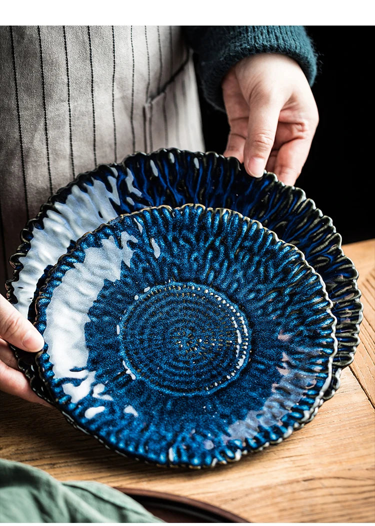 Western plate modern steak plate