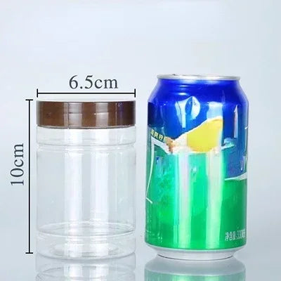 10pcs Food Storage Jars With Coffee Lid