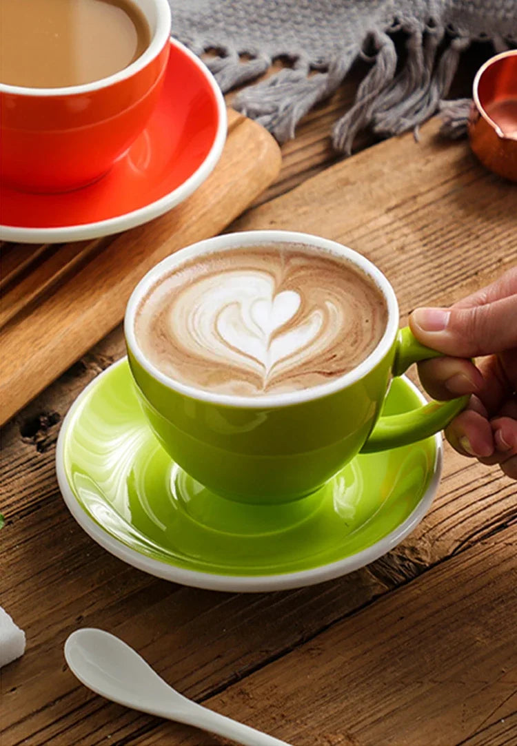 American Ceramic Coffee Cup Set