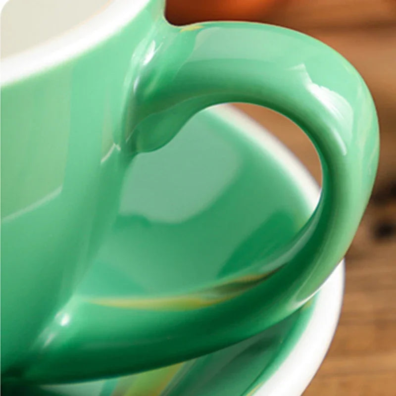 American Ceramic Coffee Cup Set
