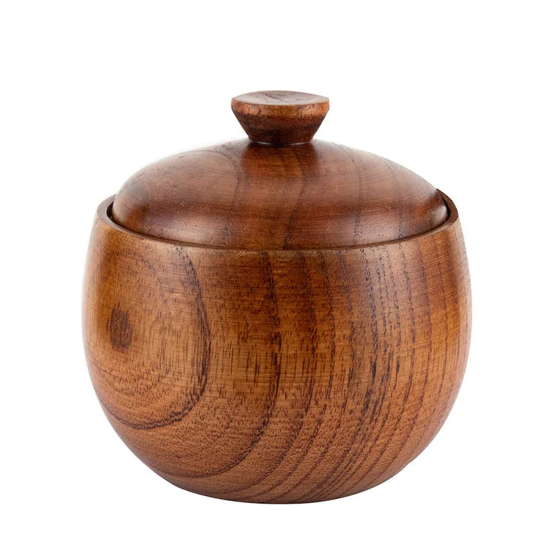 Wooden Seasoning Jar