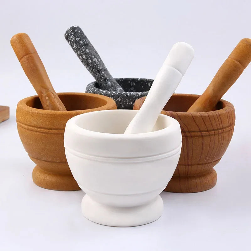 Resin Mortar & Pestle Bowl