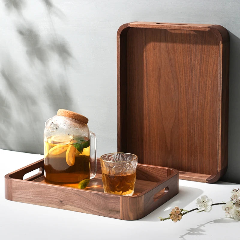 Black Walnut Solid Wood Tray