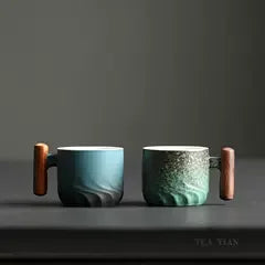 Ceramic Retro Coffee Cup