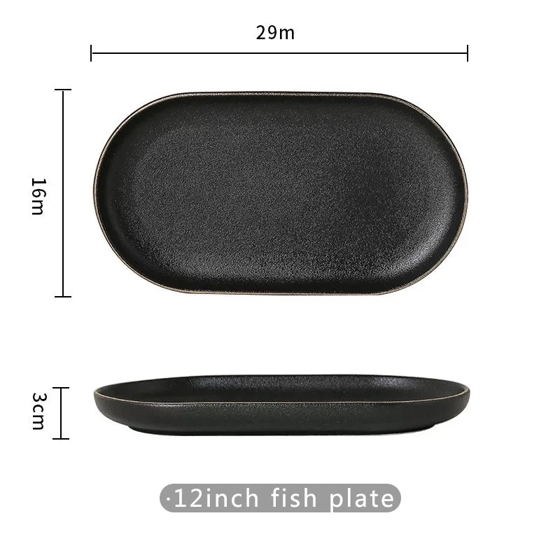 Black Ceramic Cutlery